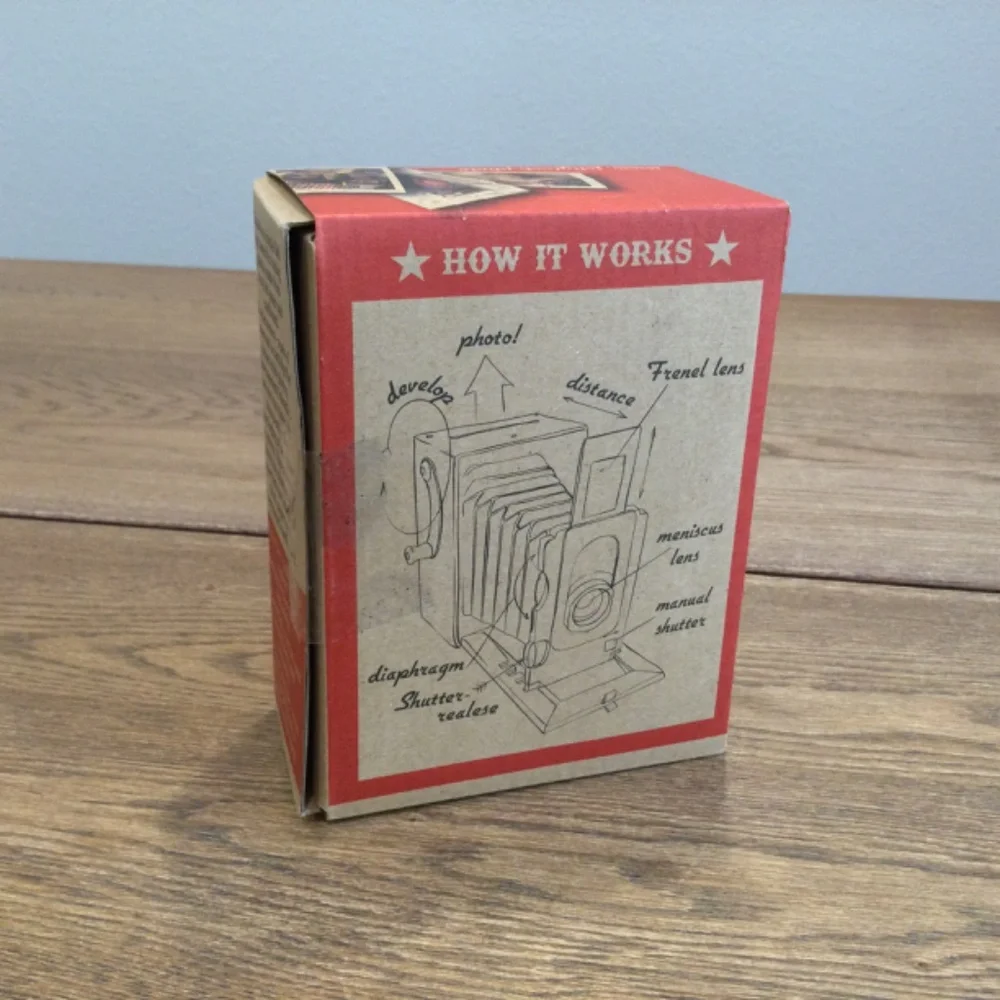 JollyLook Instant Instax Folding Camera Made from Recycled Cardboard